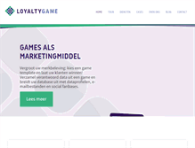Tablet Screenshot of loyaltygame.com